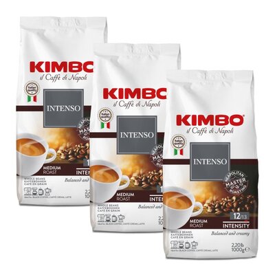 Kawa ziarnista KIMBO Intenso 3 x 1 kg