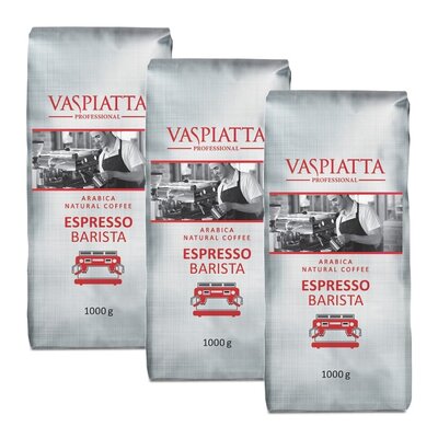 Kawa ziarnista VASPIATTA Espresso Barista 3 x 1 kg