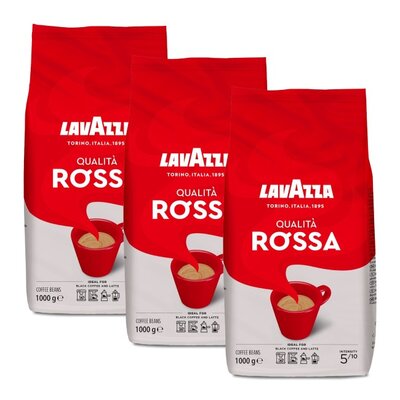 Kawa ziarnista LAVAZZA Qualita Rossa 3 x 1 kg