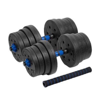 Zestaw hantli REBEL ACTIVE RBA-2301 (2 x 15 kg)