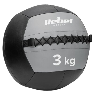 Piłka lekarska REBEL ACTIVE RBA-3107-3 (3 kg)