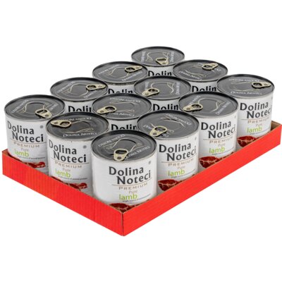 Karma dla psa DOLINA NOTECI Premium Pure bogata w jagnięcinę 12 x 800 g