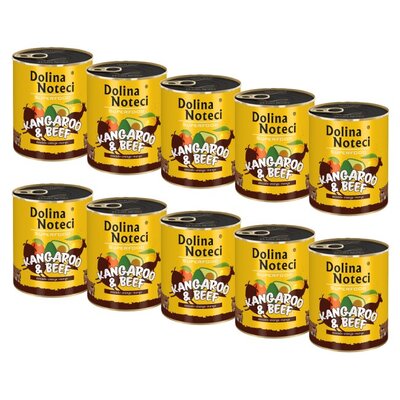 Karma dla psa DOLINA NOTECI Superfood Kangur i wołowina 10 x 800 g