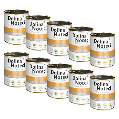 Karma dla psa DOLINA NOTECI Premium Kaczka z dynią 10 x 800 g