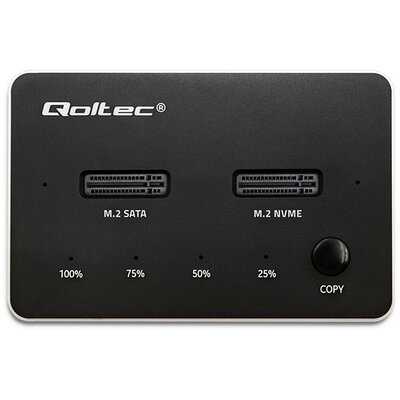Stacja dokująca QOLTEC 52274 USB Typu C, Aktywna