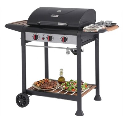 Grill ogrodowy gazowy YATO YG-20009 9 KW 60 x 42 cm