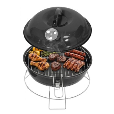 Grill ogrodowy węglowy LUND 99921 Zamykany, przenośny