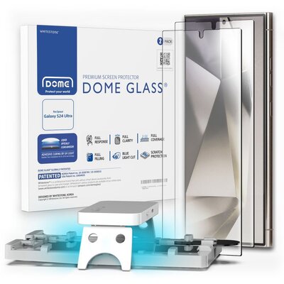 Zdjęcia - Szkło / folia ochronna Whitestone Szkło hartowane  Dome Glass do Samsung Galaxy S24 Ultra  (2szt.)