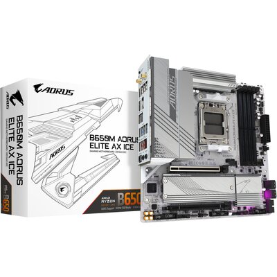 Płyta GIGABYTE B650M Aorus Elite AX Ice
