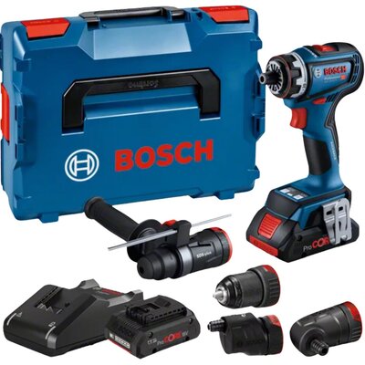 Wiertarko-wkrętarka BOSCH Professional GSR 18V-90 FC 06019K6200 zestaw akumulatorów