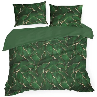 Pościel EUROFIRANY Gift 1 220 x 200 cm Zielony