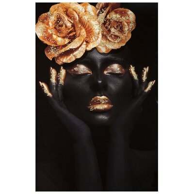 Obraz EUROFIRANY 597 60 x 90 Czarny