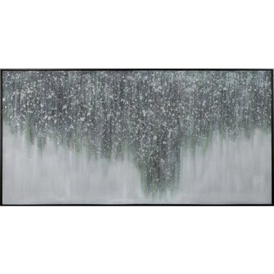 Obraz EUROFIRANY Mirage 2 618 140 x 70 cm Szary