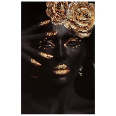 Obraz EUROFIRANY 597 60 x 90 Czarny