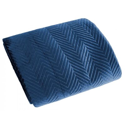 Narzuta EUROFIRANY Sofia 230 x 260 cm Granatowy