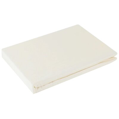 Prześcieradło EUROFIRANY Nova 180 x 210 cm Kremowy
