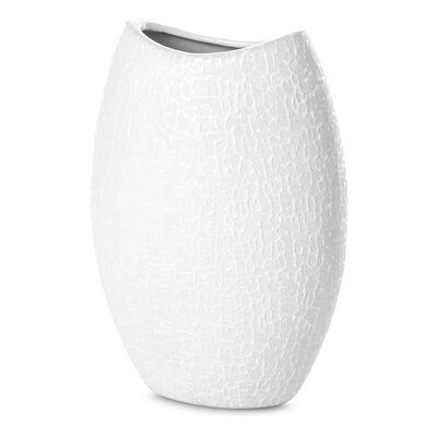 Wazon EUROFIRANY Riso 18 x 9 x 26 cm Biały