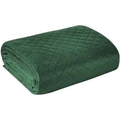 Narzuta EUROFIRANY Luiz 3 220 x 240 cm Ciemnozielony