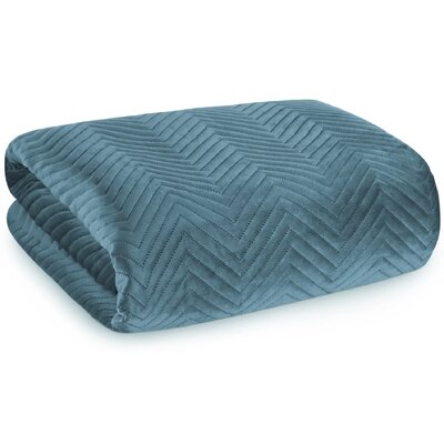 Narzuta EUROFIRANY Sofia 170 x 210 cm Niebieski