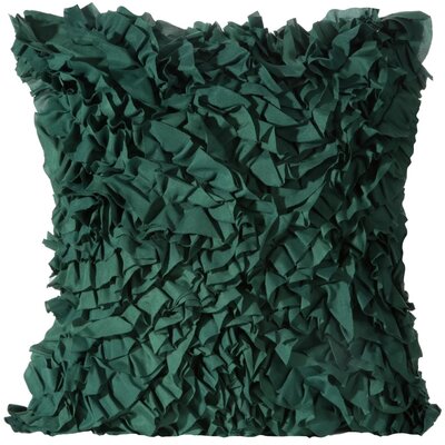 Poszewka EUROFIRANY Mirena 45 x 45 cm Ciemnozielony