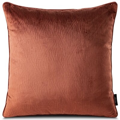 Poszewka EUROFIRANY Lili 40 x 40 cm Ciemnopomarańczowy