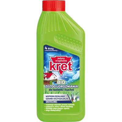 Żel udrażniający do rur KRET 500 ml