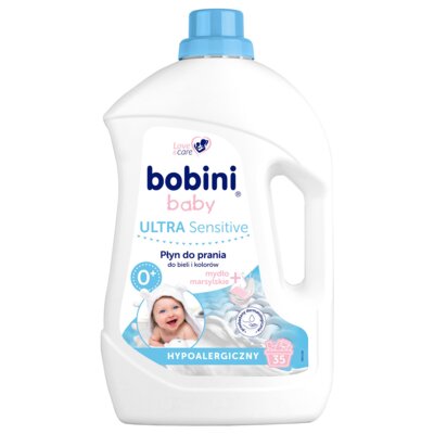 Płyn do prania BOBINI Baby 2500 ml Uniwersalny dla niemowląt