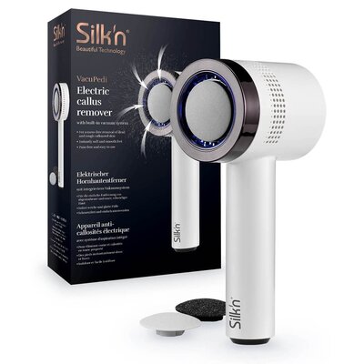 Pilnik elektryczny do stóp SILK'N VacuPedi Czarny