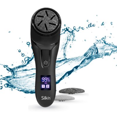 Pilnik elektryczny do stóp SILK'N FreshPedi Czarny