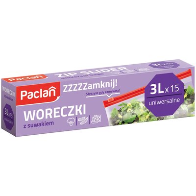 Woreczki PACLAN 137.122 3L (15 sztuk)