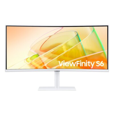 Monitor SAMSUNG ViewFinity S6 LS34C650TAUXEN 34" 3440x1440px 100Hz Curved