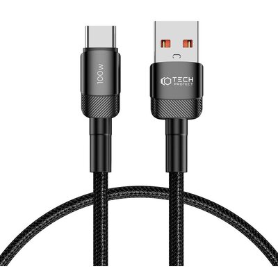 Фото - Кабель Tech-Protect Kabel USB - USB-C  UltraBoost EVO 100W/5A 0.5 m Czarny 