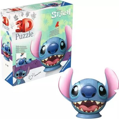 Puzzle 3D RAVENSBURGER Disney Stitch 11574 (77 elementów)