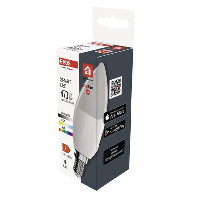 Inteligentna żarówka LED EMOS GoSmart ZQZ322R 4.8W E14 Zigbee