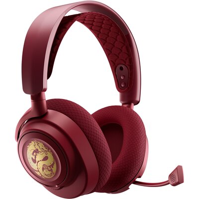 Słuchawki STEELSERIES Arctis Nova 7 Dragon Edition Bezprzewodowe, Nauszne, Dźwięk przestrzenny