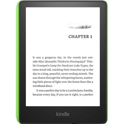 Czytnik e-booków AMAZON Kindle Paperwhite Kids Emerald Forest 6.8", Podświetlany ekran, Wi-Fi
