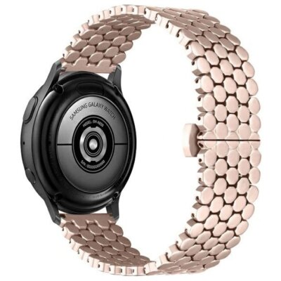 Pasek BELINE Metal Honeycomb do Watch (szerokość paska 20 mm) Różowo-złoty