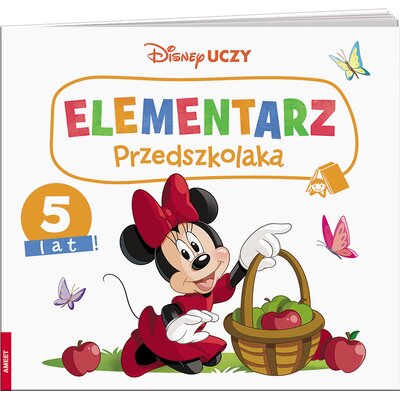 Książka z zadaniami Disney Uczy Elementarz przedszkolaka 5 lat (miękka okładka)