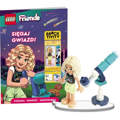 Książka LEGO Friends Sięgaj Gwiazd! LNC-6161P1 (okładka miękka)