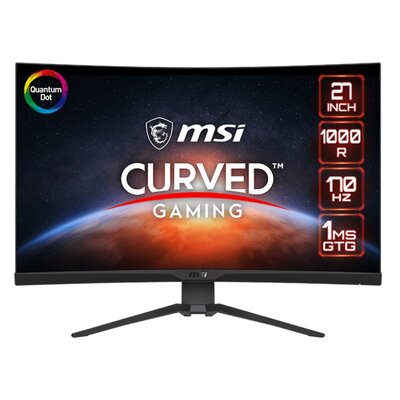 Monitor MSI MAG 275CQRF-QD 27" 2560x1440px 170Hz 1 ms [GTG] Curved