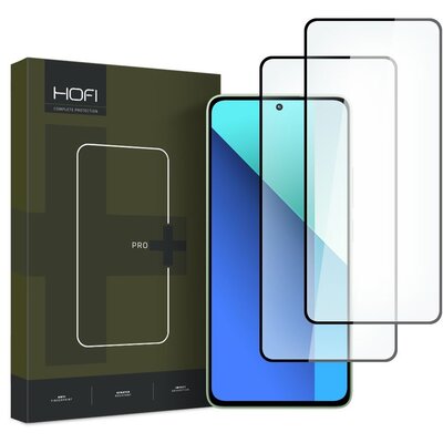 Zdjęcia - Szkło / folia ochronna GlassPro Szkło hartowane HOFI Glass Pro+ dla Xiaomi Redmi Note 13 4G/LTE Czarny (2 