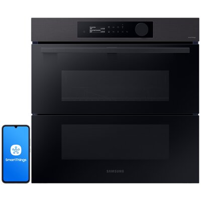 Фото - Духова шафа Samsung Piekarnik  NV7B57508AB Dual Cook Flex Elektryczny Parowy Grafitowy 