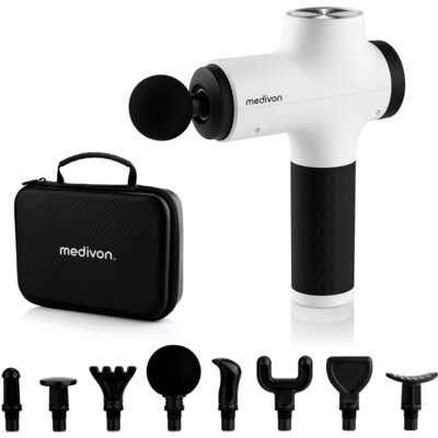 Masażer ręczny Gun MEDIVON Gun Relix + Pokrowiec 9w1