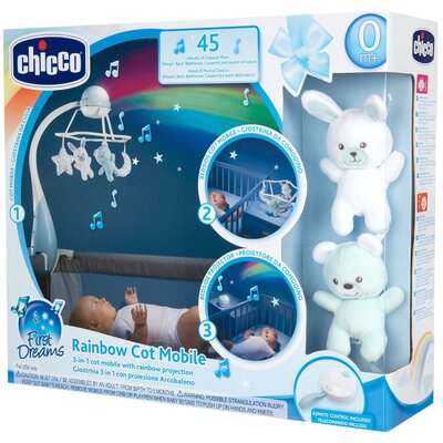 Karuzela CHICCO First Dreams Rainbow 00011041200000 Niebieski