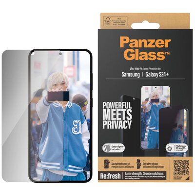 Szkło prywatyzujące PANZERGLASS Ultra-Wide Fit Privacy Easy Aligner Included do Samsung Galaxy S24 Plus