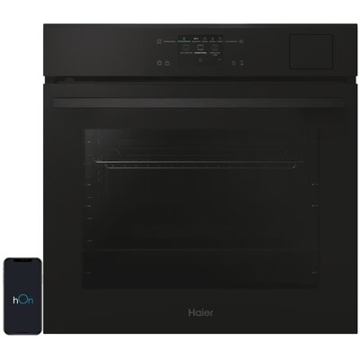 Piekarnik HAIER AI H6 ID48C5SYTB Elektryczny parowy Czarny A++