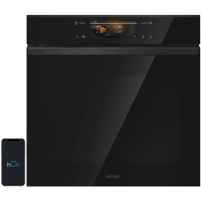 Piekarnik HAIER ID Series 6 H6 ID68M5YTB Elektryczny AI Bionicook Termoobieg Podwójne prowadnice teleskopowe