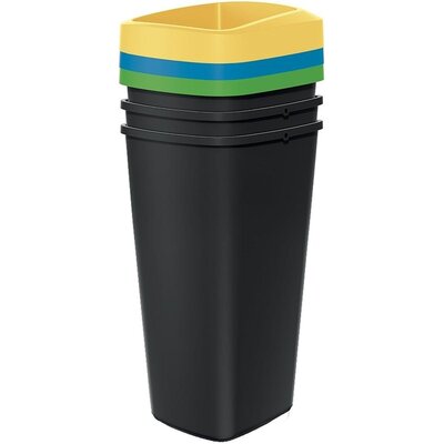Kosza na śmieci KEDEN SORTIBOX COMPACTA Q NSBO25S3 3 x 25L Wielokolorowy