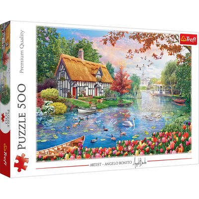 Puzzle TREFL Premium Quality Cicha przystań 37476 (500 elementów)