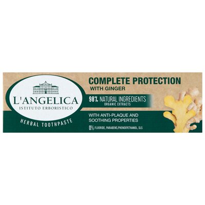 Pasta do zębów L'ANGELICA Pełna Ochrona z Imbirem 75 ml